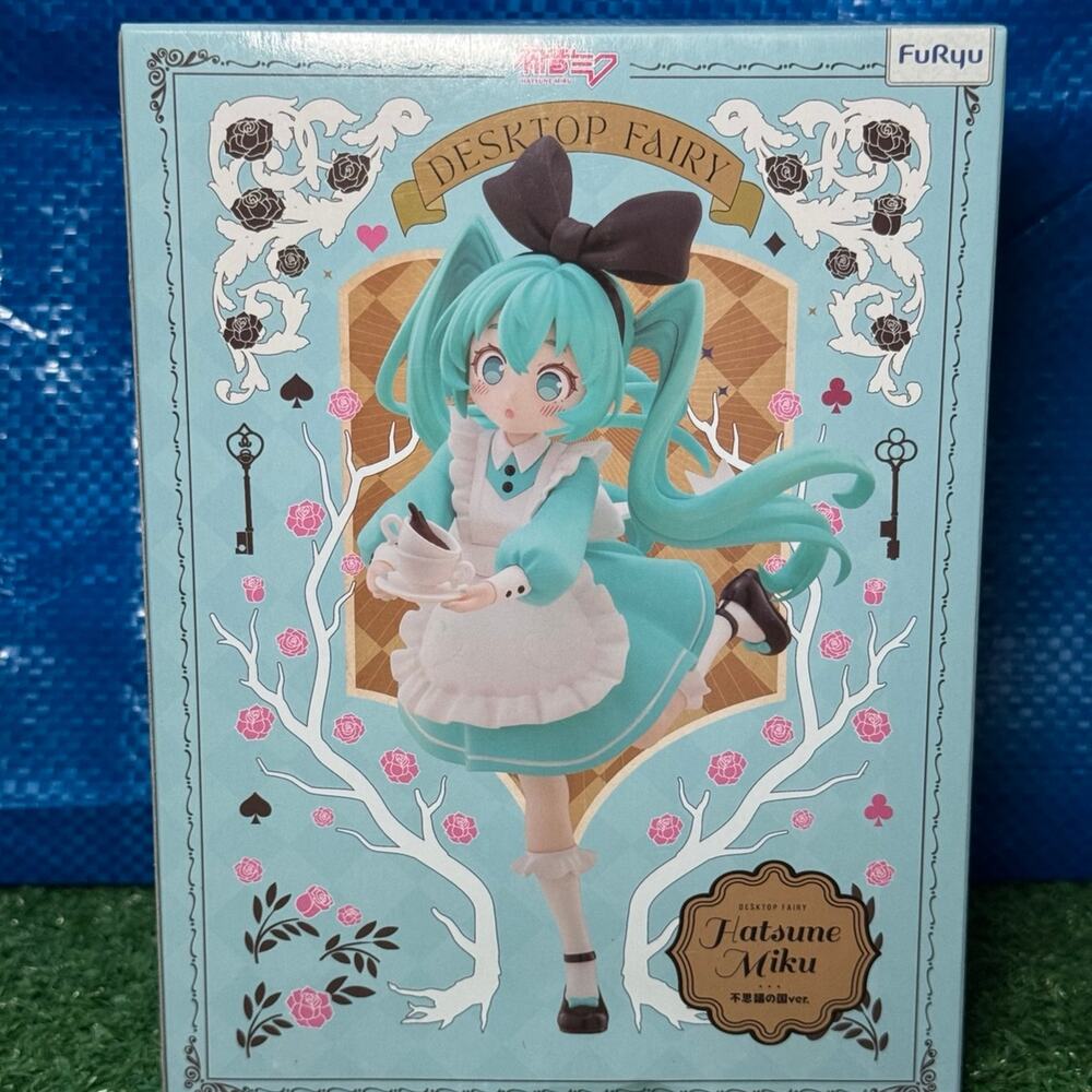 Little Buddy FuRyu Desktop Fairy Hastune Miku Figure Wonderland Version